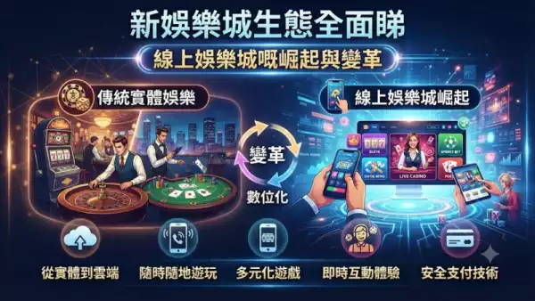新娛樂城生態全面睇：線上娛樂城嘅崛起與變革