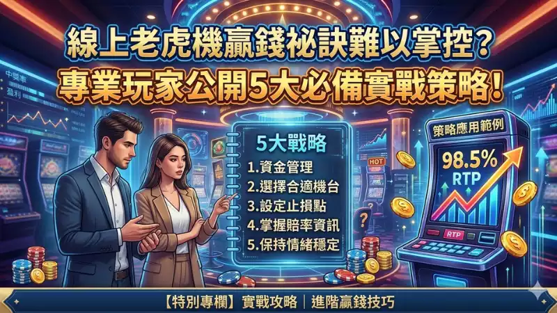 老虎機贏錢秘訣